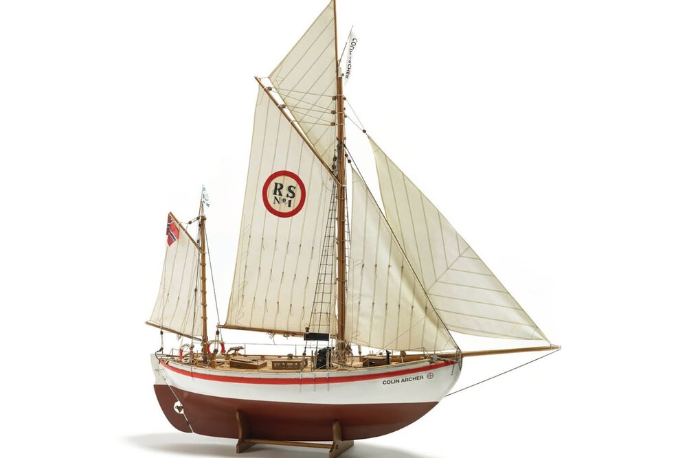 1:15 Colin Archer RC - Wood